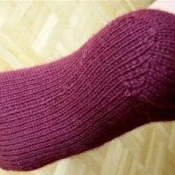 ​Как вязать пяточку "Сердечко"