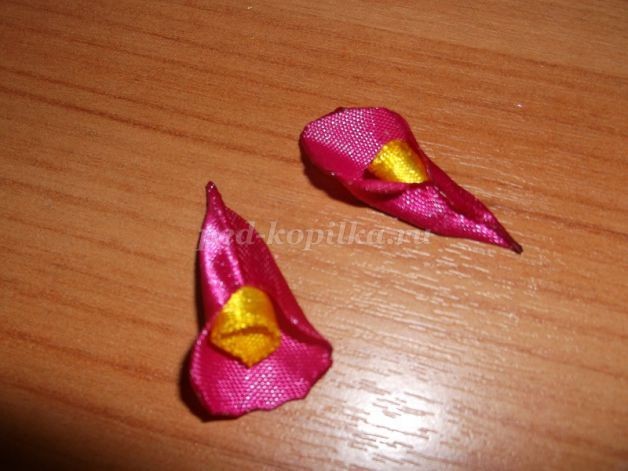 Канзаши "Орхидея": мастер-класс