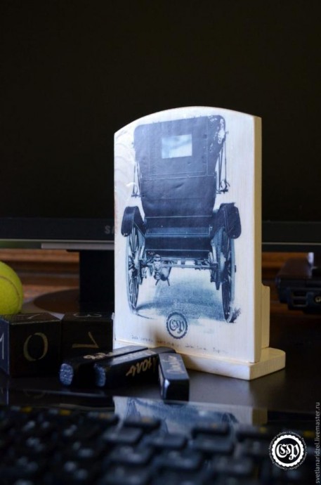 ​Вечный календарь настольный: мастер-класс по вживлению лазерной распечатки в дерево, часть 5