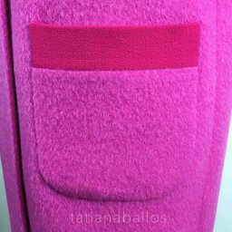 ​Обработка накладного кармана без отделочной строчки