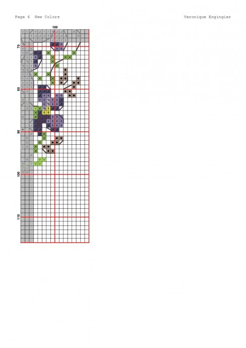 Круглая вышивка с калиткой Круглая вышивка с калиткой