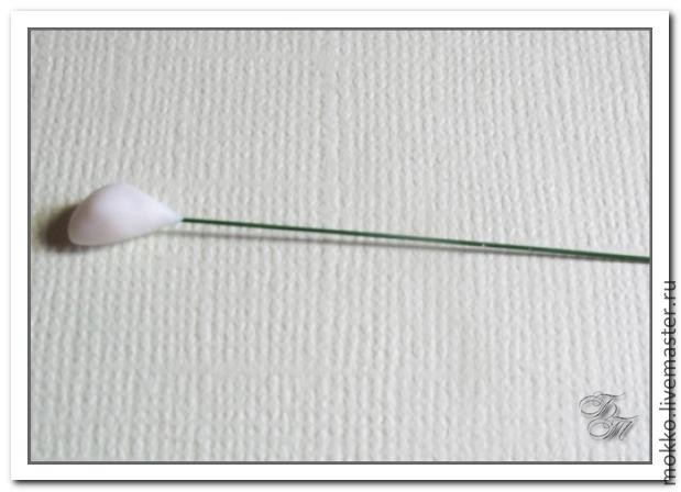 Лепка глицинии из полимерной глины: часть 1