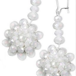 ​Новогодние серьги из бисера: мастер-класс