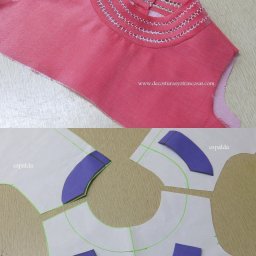 Оформление горловины