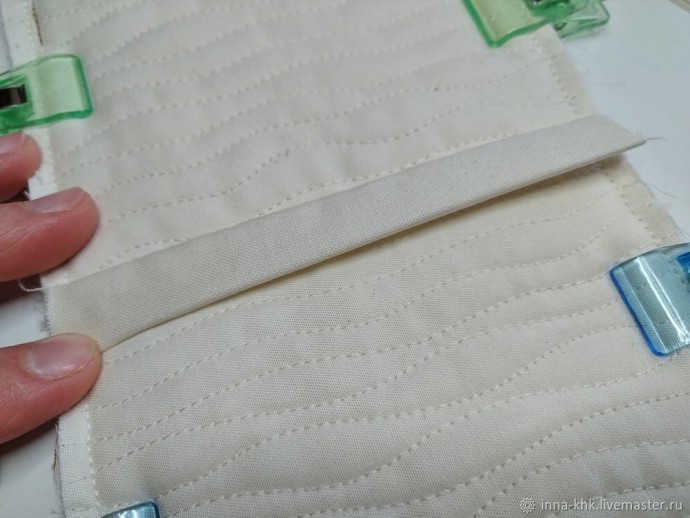 ​Шьем текстильную корзинку-торбочку: часть 3