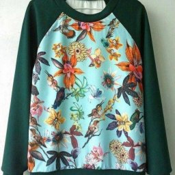 Свитшот с рукавами реглан