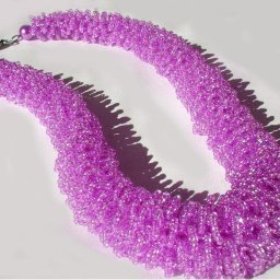 ​Жгут "Сирень"из бисера