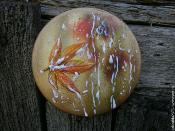 Декорируем шкатулку "Осенний дождь": часть 4