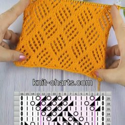 Красивые ажурные узоры спицами