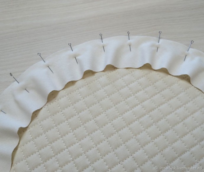 ​Шьем текстильную корзинку-торбочку: часть 2