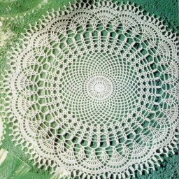 ​Милые салфетки крючком