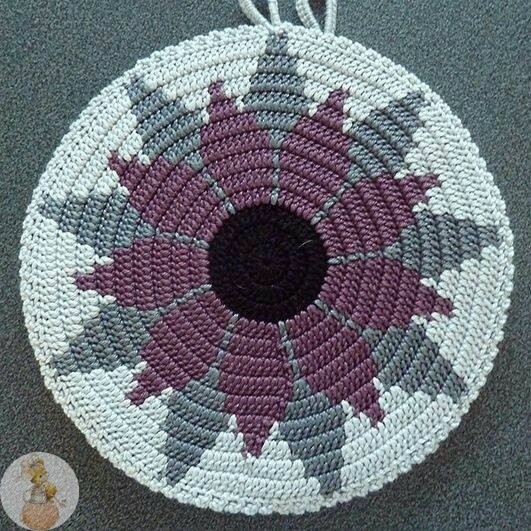 Прихватки или коврики жаккардом