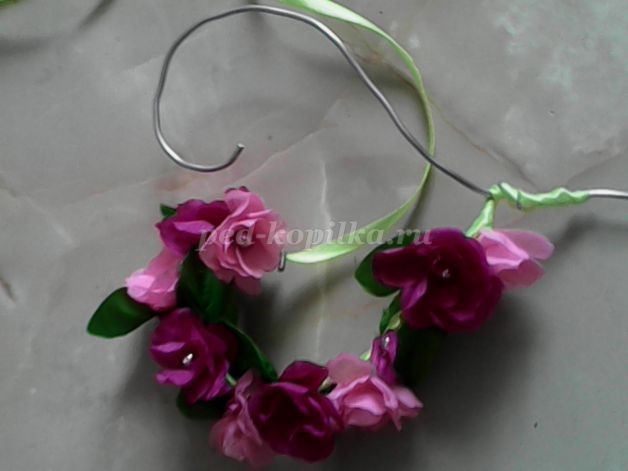 ​Топиарий "Дерево любви": часть 3