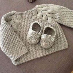 Вязаный узор "Ажурная ёлочка" для реглана