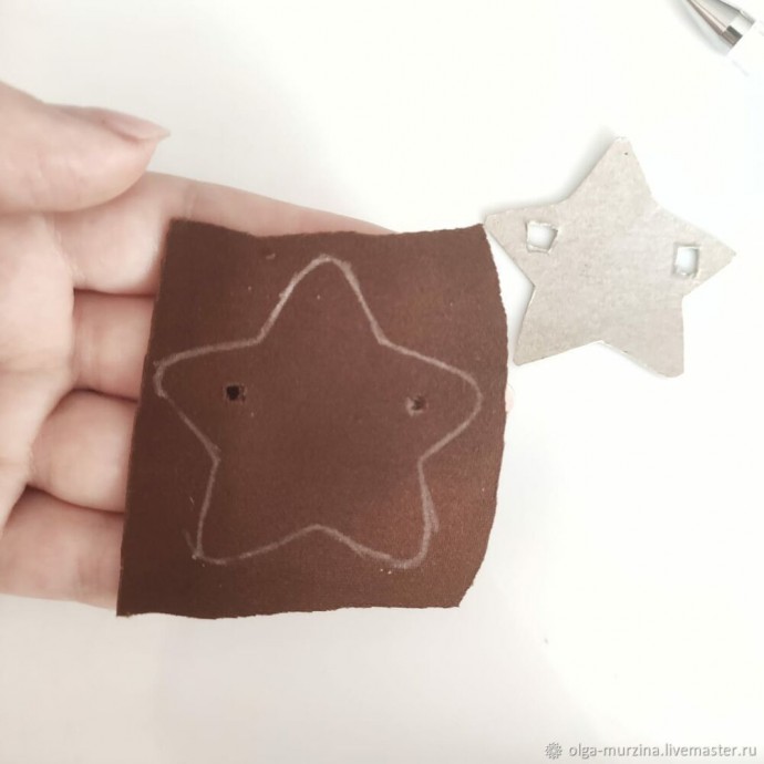 ​Делаем брошь из бисера звезду: часть 3