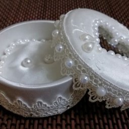 Создаем шкатулку для колец из бобины от скотча