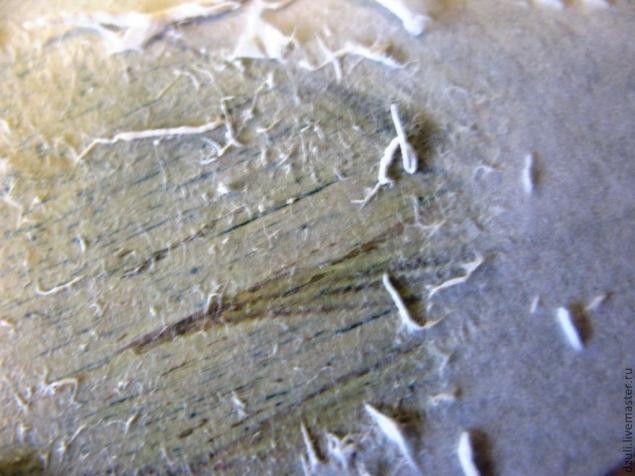 ​Состаренный фон под вживление лазерной распечатки: мастер-класс, часть 2