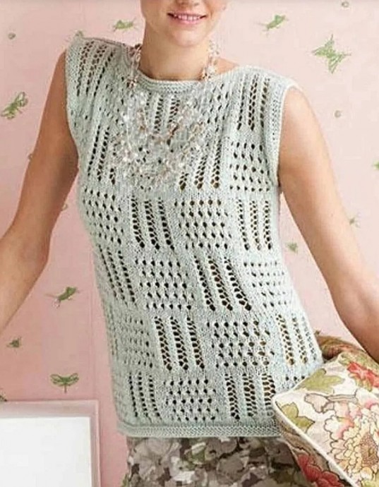 Вяжем ажурные вещи крючком