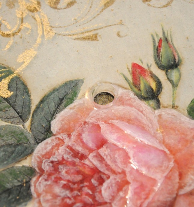 Декорирование часов с необычным стерео-эффектом: часть 5