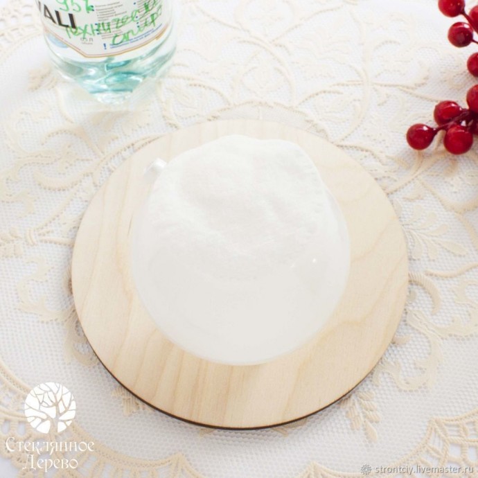 ​Декорируем елочный шар "Созвездие Тельца (Быка)": мастер-класс, часть 1