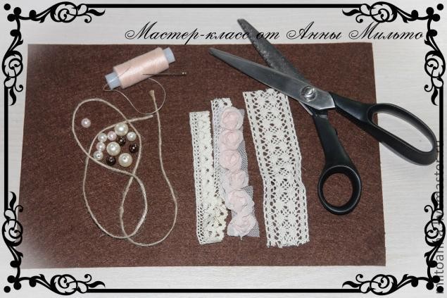 ​Делаем симпатичную закладку для книг