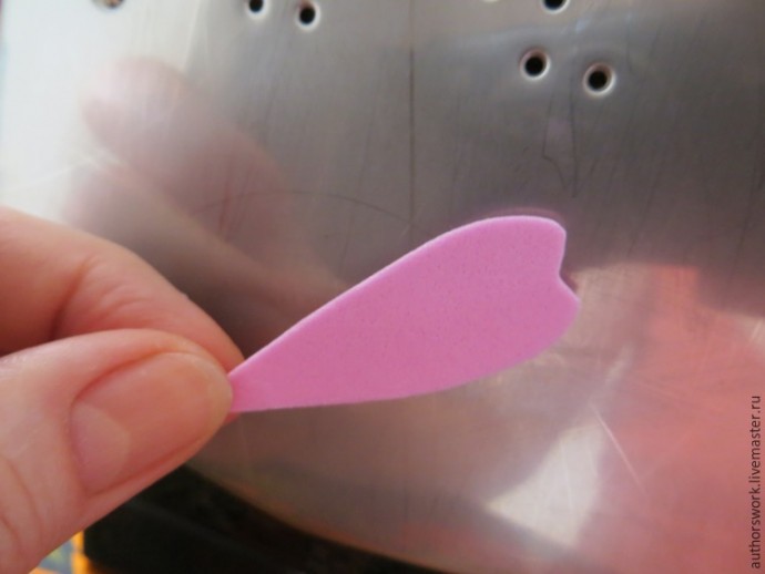 Гербера из фоамирана: часть 2