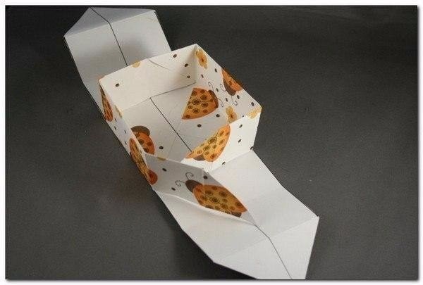 ​Коробочка для подарка на скорую руку