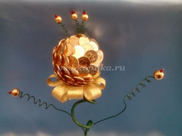 ​Денежный топиарий: часть 3