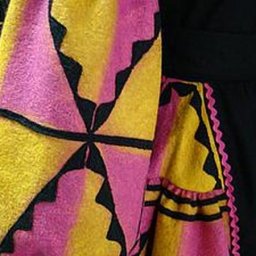 Делаем сами эксклюзивную ткань с элементами геометрического орнамента: часть 1