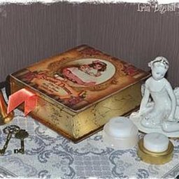 Мастер-класс: декорируем книгу-шкатулку "Сладкие мечты": часть 4