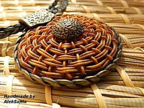 Круговое плетение из полимерной глины: часть 3