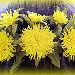 Одуванчики из фоамирана: часть 2