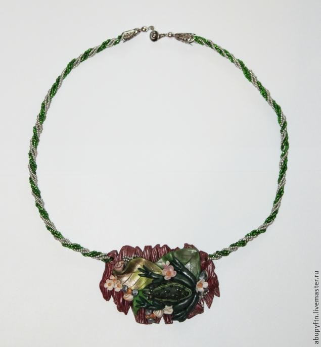 ​Ожерелье из полимерной глины: мастер-класс, часть 2