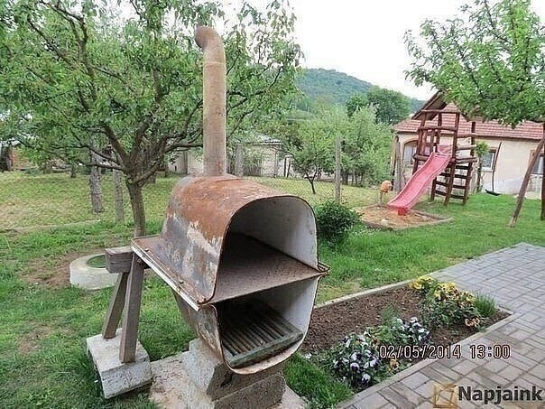 Печь из ванны своими руками