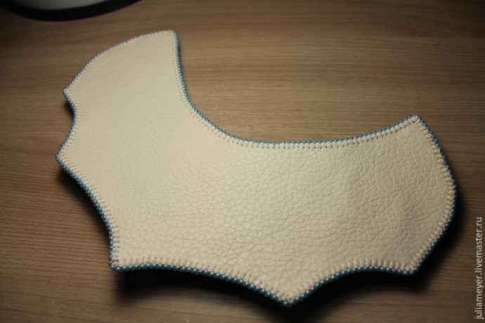 ​Вышиваем шикарное колье "Зазеркалье": часть 5