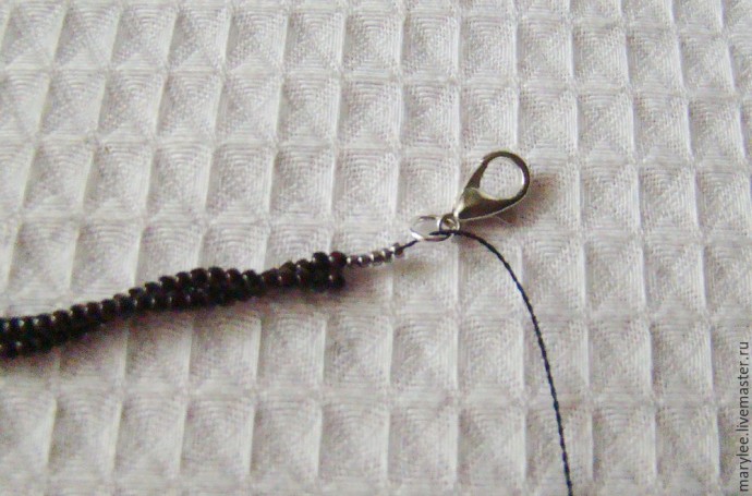 ​Создаем нежный кулон "English rose": часть 5