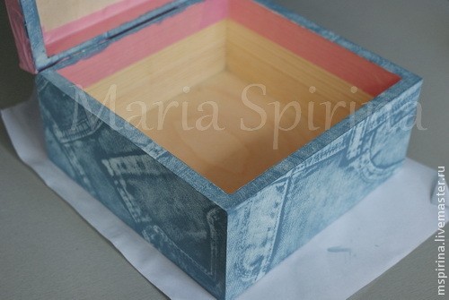 Декорирование шкатулки а-ля бохо: часть 1