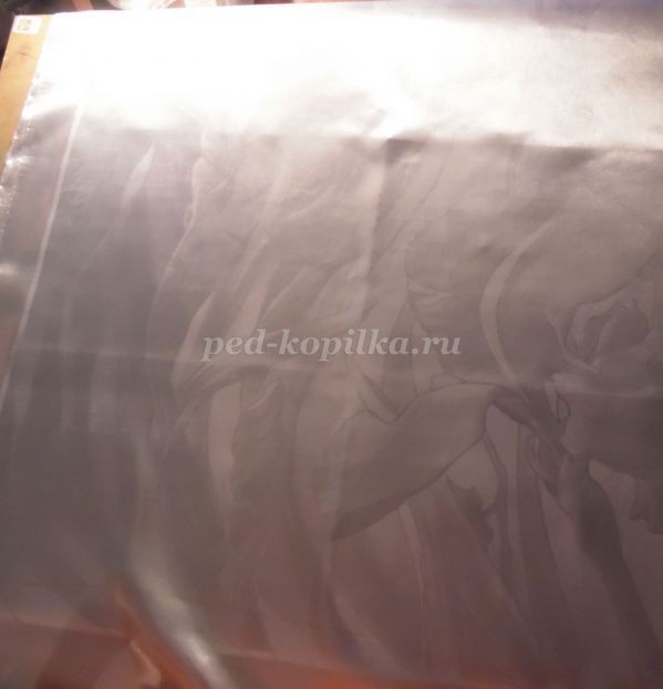 Холодный батик с солью: мастер-класс, часть 1