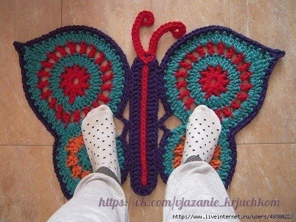 Коврик "Бабочка"