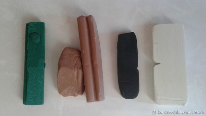 ​Создаем брошь "Букет двухцветных роз": часть 1