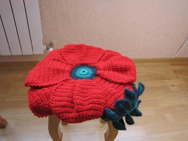 ​Нарядные сидушки на кухонные табуретки