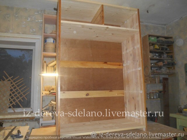 Ремонт деревянного комода: часть 5