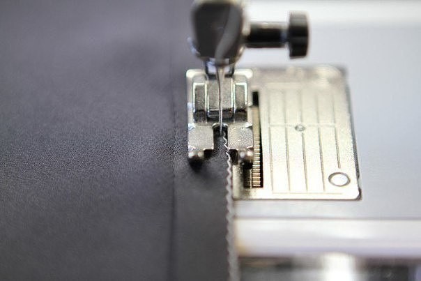 Техника обработки подола на легкой ткани