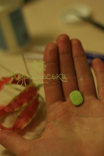 Глориоза: мастер-класс по лепке цветка в технике керамической флористики, часть 5