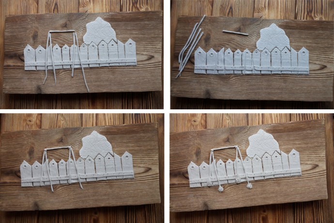 Делаем ключницу "Ты мелодия моей души": часть 1