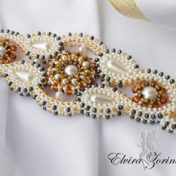 ​Очень красивый браслет "Ваниль"