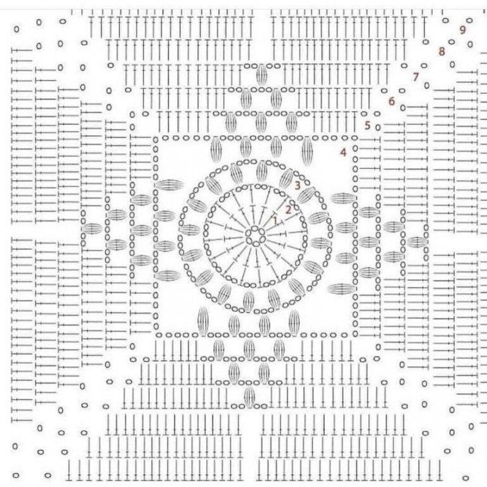 Вяжем уютный плед