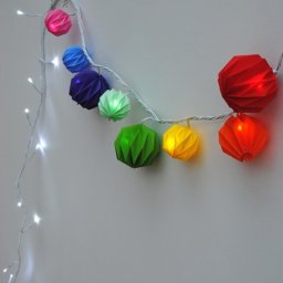 Гирлянда-оригами