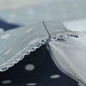 Обработка проймы обтачкой