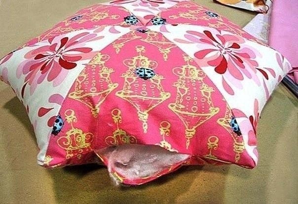 ​Шьем подушку-звезду